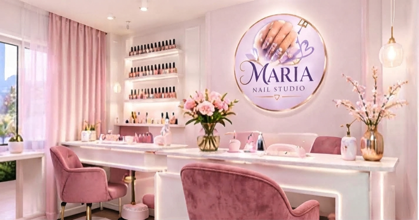 Maria Nail Studio Luxury Salon Interior Melbourne