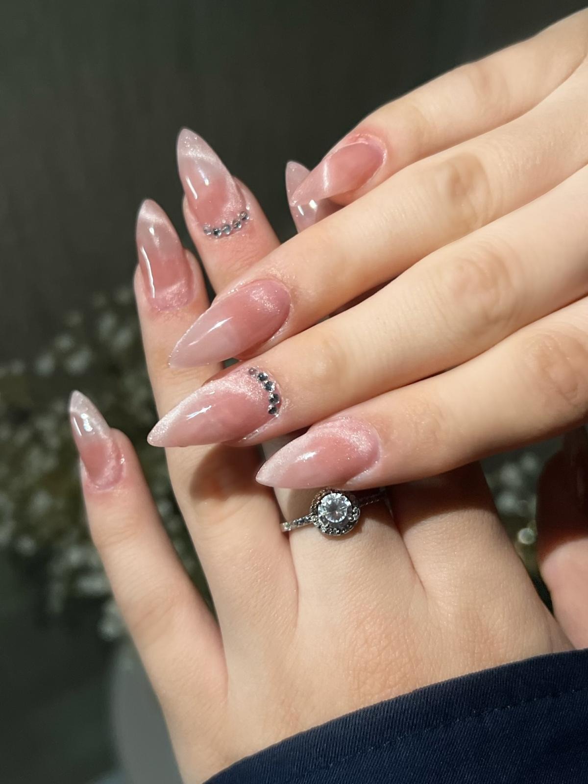 Intricate Hand-painted Nail Art by Maria Nails Melbourne